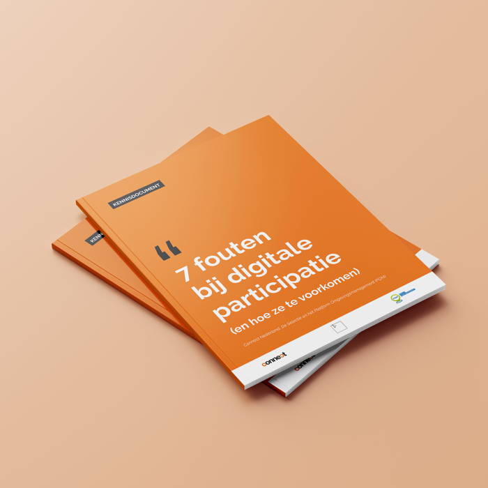 7 fouten bij digitale participatie (en hoe ze te voorkomen)