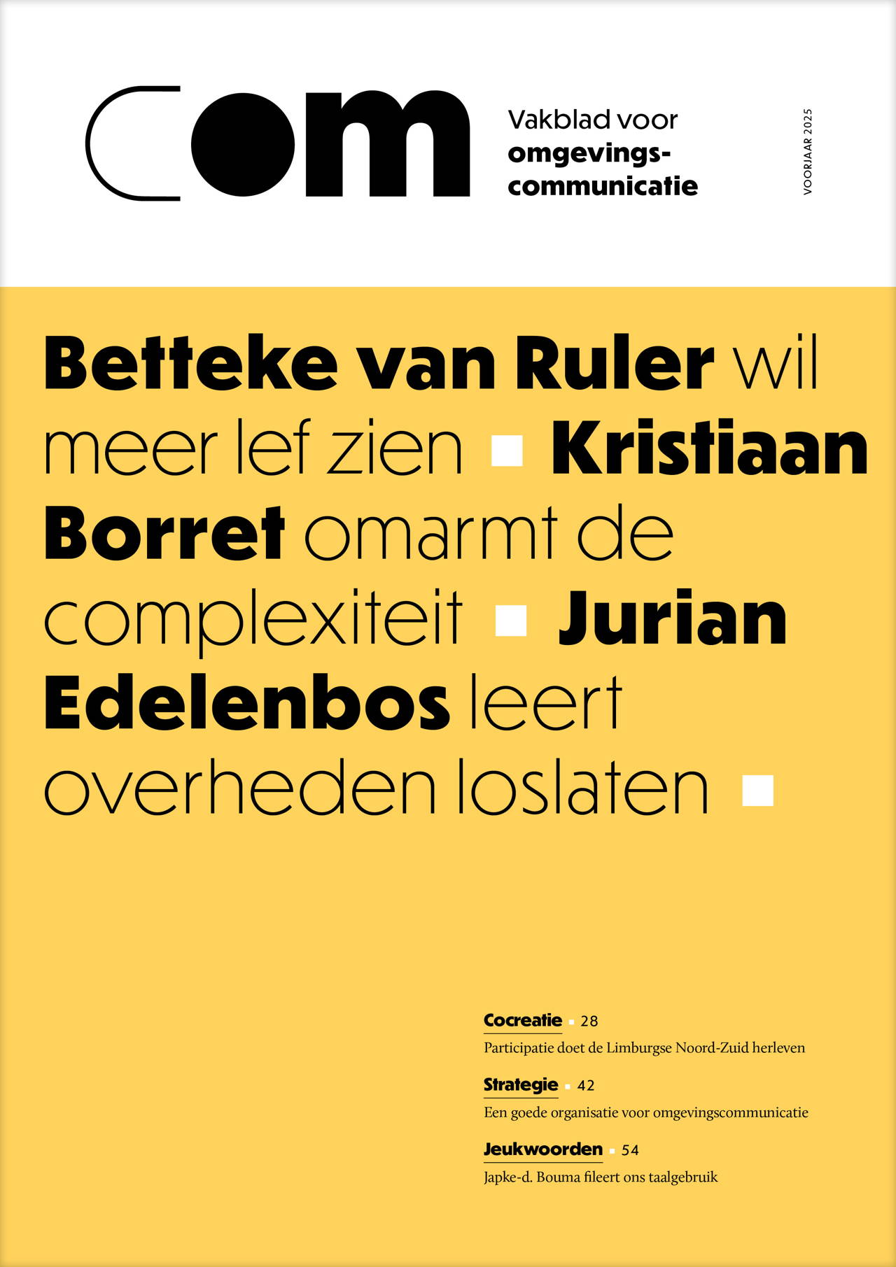 cOM - voorjaar 2025