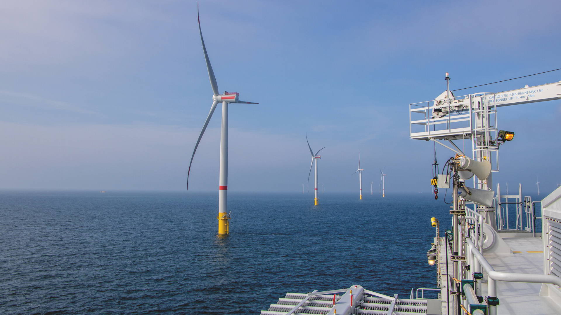 Project Otary. Windmolen in de zee. Windenergie.